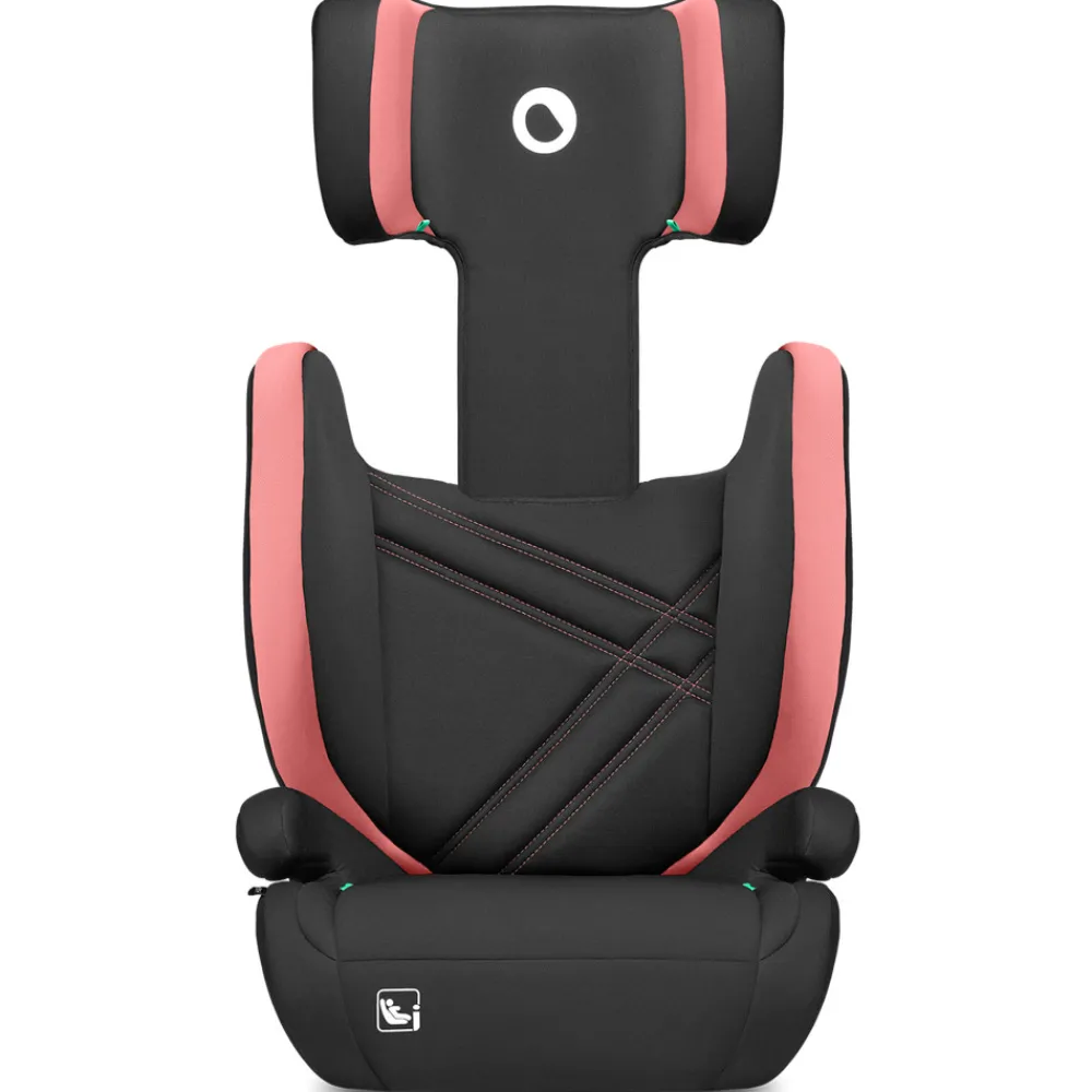 Lionelo Hugo I-size - pink baby- Autostole 100-150 Cm (4-12 År)