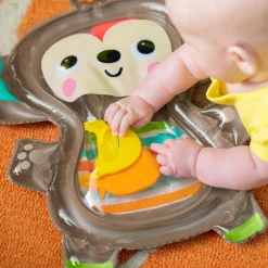 Bright Starts Hungry Monkey Aktivitetsmåtte med vand- Aktivitetslegetøj