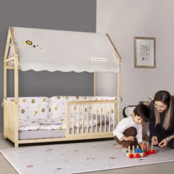 Kukka Husseng 70x140-Børn Tremmesenge