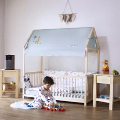 Kukka Husseng 70x140-Børn Tremmesenge