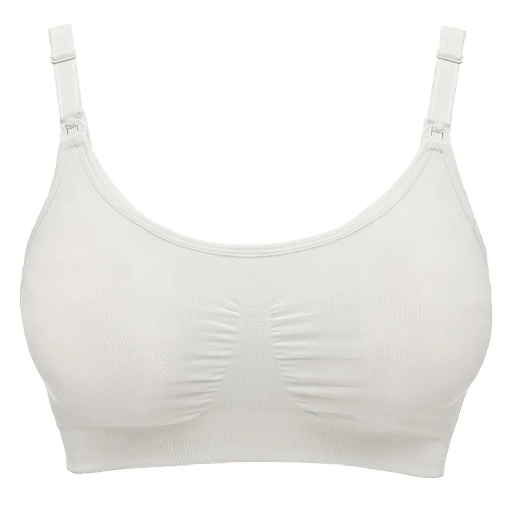 Medela 3-i-1 amme- og pumpe-BH hvid S- Amme Bh'Er