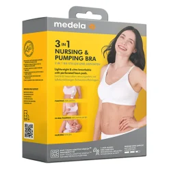 Medela 3-i-1 amme- og pumpe-BH sort S- Amme Bh'Er