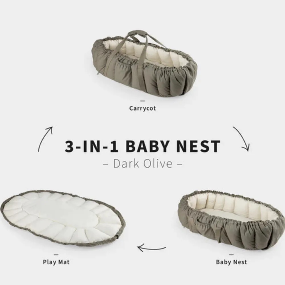 Sebra 3-i-1 Babylift - Dark Olive- Lifte