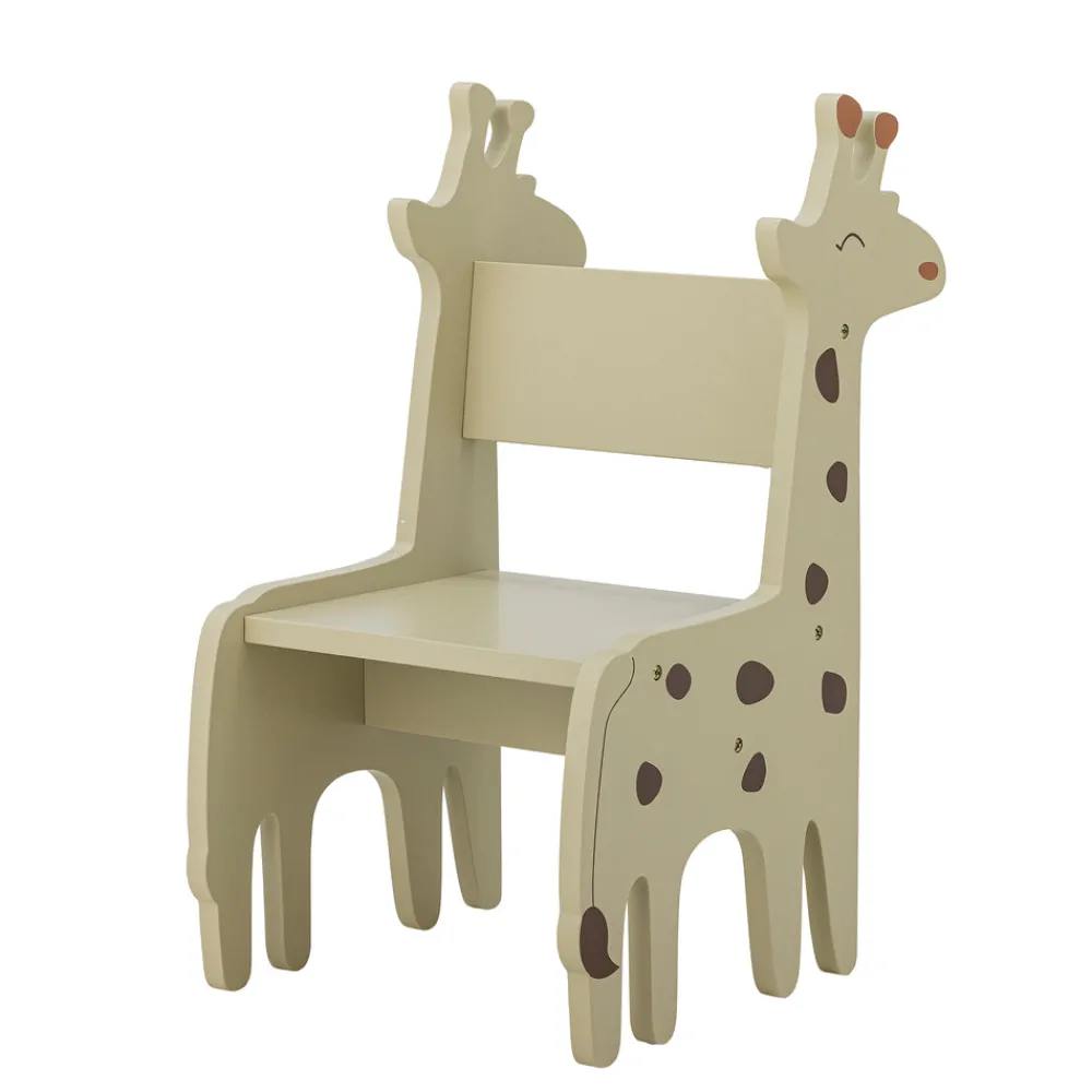 Bloomingvillemini Ibber Stol, Grå - FSC®-Børn Børneborde & Stole