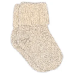 MP Denmark Ida glitter strømper - Ecru- Strømper