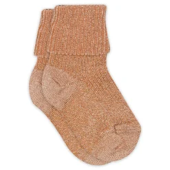 MP Denmark Ida glitter strømper - Maple Sugar- Strømper