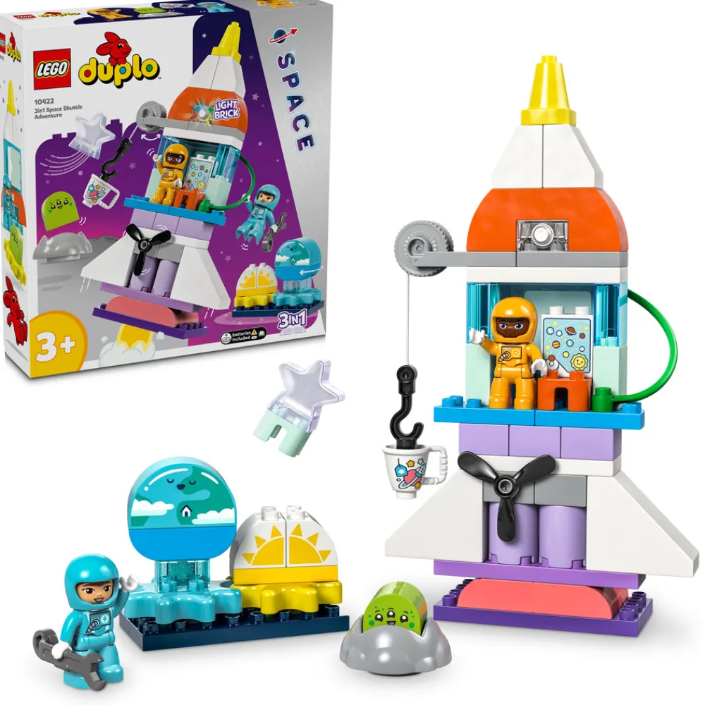 LEGO Duplo 3-i-1-eventyr med rumfærge 10422 LEGO® DUPLO®- Lego