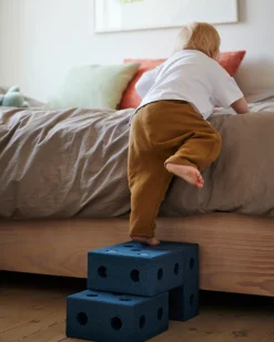 MODU 3-in-1 Baby Walker Deep Blue /Sky Blue- Store Byggesæt|Tumlemøbler