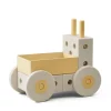 MODU 3-in-1 Baby Walker Sand Grey / Honey Yellow- Gåvogne & Aktivitetsborde