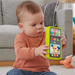 Fisher-Price 2-in-1 Slide to Learn Smartphone Nordics- Legetelefoner & -Tablets