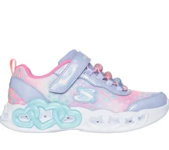 SKECHERS Infinite Heart Lights - LVMT- Sneakers Med Blink|Sneakers Med Lys