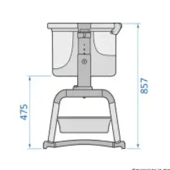 Maxi-Cosi Iora air - Beyond Graphite-Børn Side By Side Senge