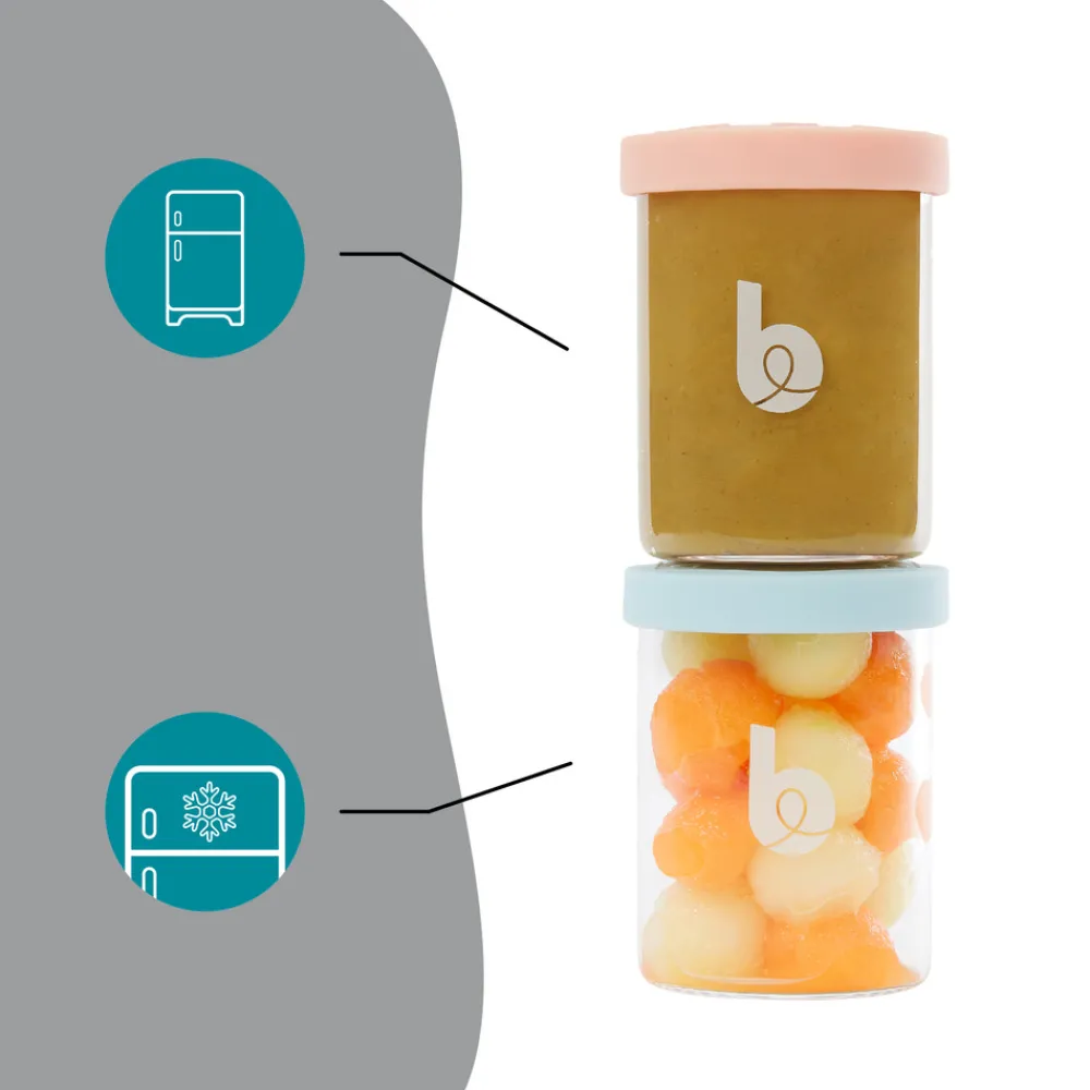 Babymoov ISY Bowls - 6x 250ml- Madopbevaring