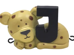 Kids By Friis J bogstav med jaguar til navnetog-Børn Fødselsdagstoge