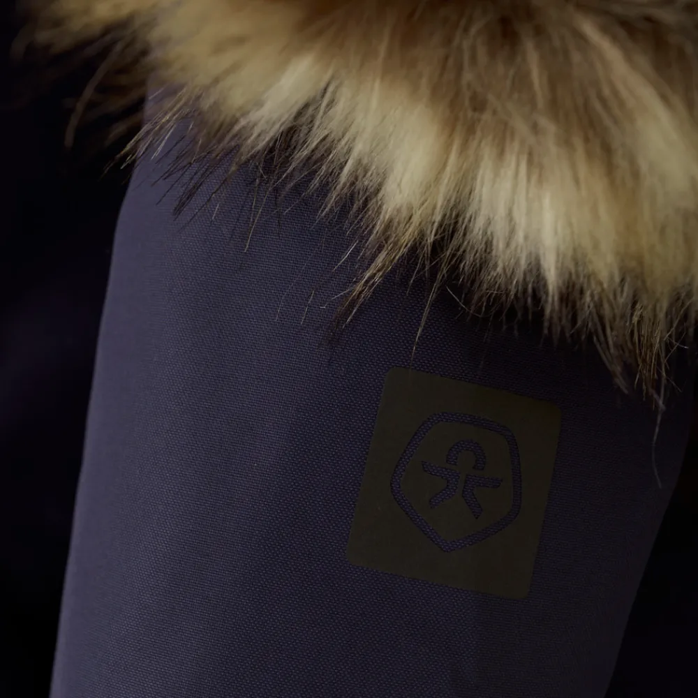 Color Kids Jakke m. Fake Fur - 6915- Vinterjakker & Bukser