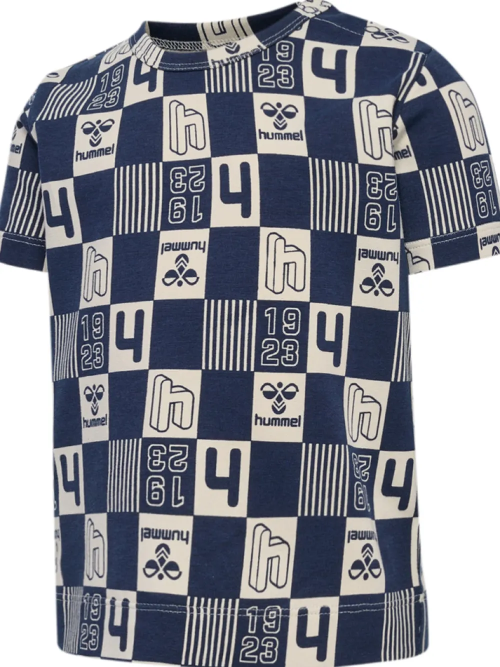 hummel Janus t-shirt - Black iris- T-Shirts & Toppe