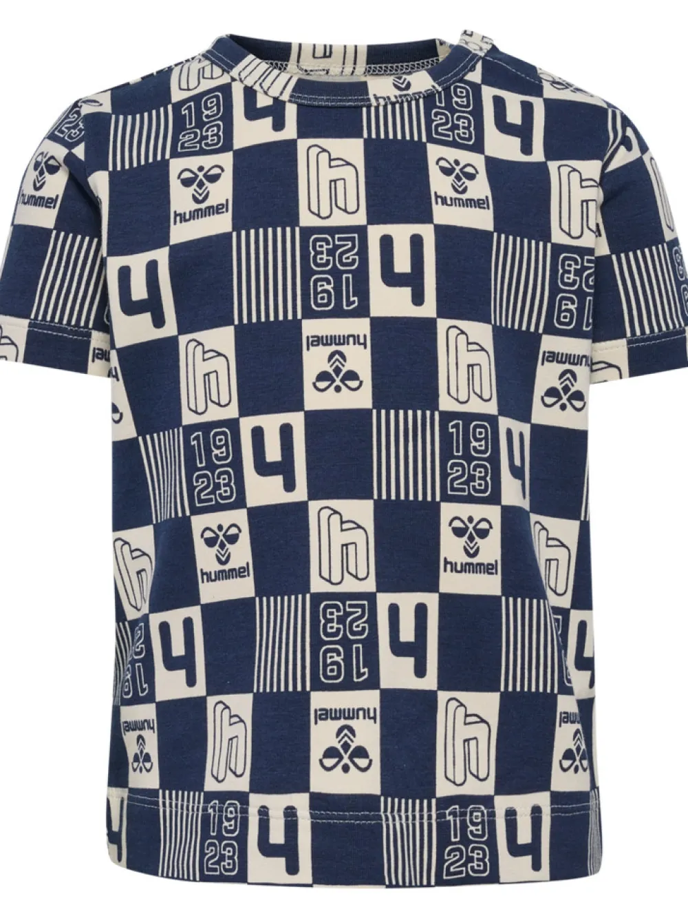 hummel Janus t-shirt - Black iris- T-Shirts & Toppe