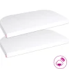 Babybay Jersey lagen, deluxe 2 stk. til Side by side seng Boxspring XXL - hvid-Børn Lagner & Vådliggerlagner
