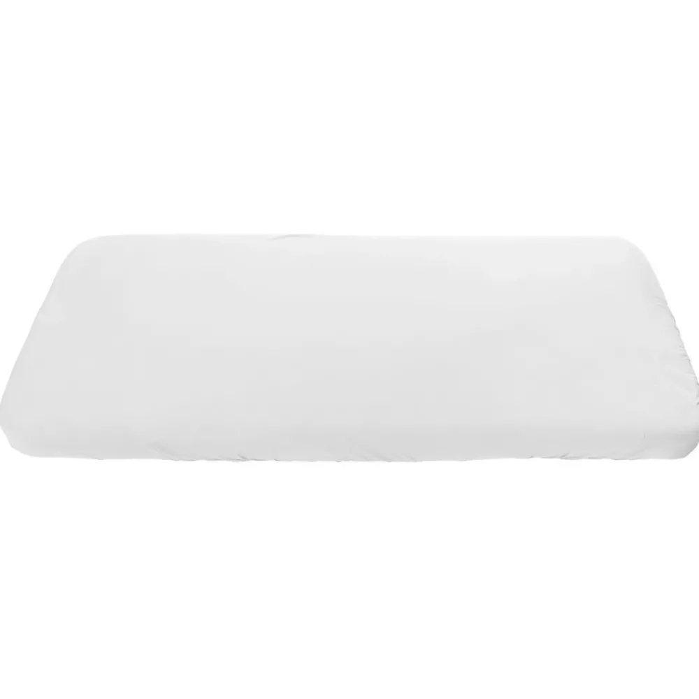 Sebra Jersey lagen, junior, hvid-Børn Lagner & Vådliggerlagner