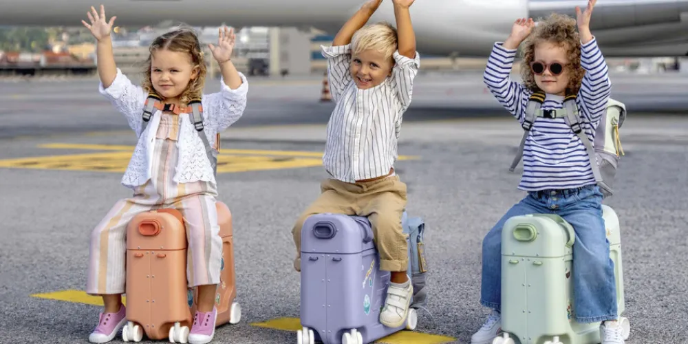 Stokke® JetKids BedBox - Arctic Blue- Rejsetilbehør