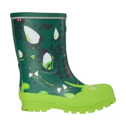 Viking Jolly print gummistøvle - Bottlegreen/Multi- Lange Gummistøvler