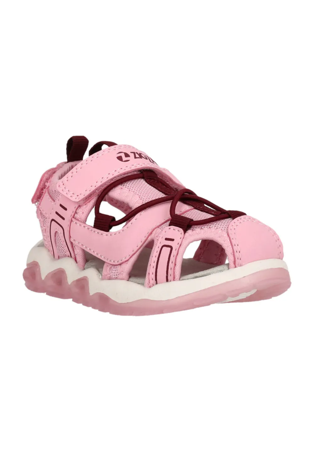 ZIG ZAG Jugoe lukket sandal med lys - 4168- Sandaler Med Lukket Tå