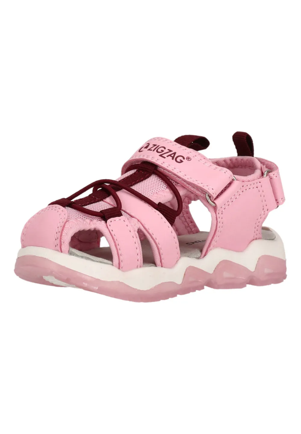 ZIG ZAG Jugoe lukket sandal med lys - 4168- Sandaler Med Lukket Tå