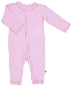 Joha Jumpsuit Basic - LYSERØD- Ulddragter|Heldragter U. Fod