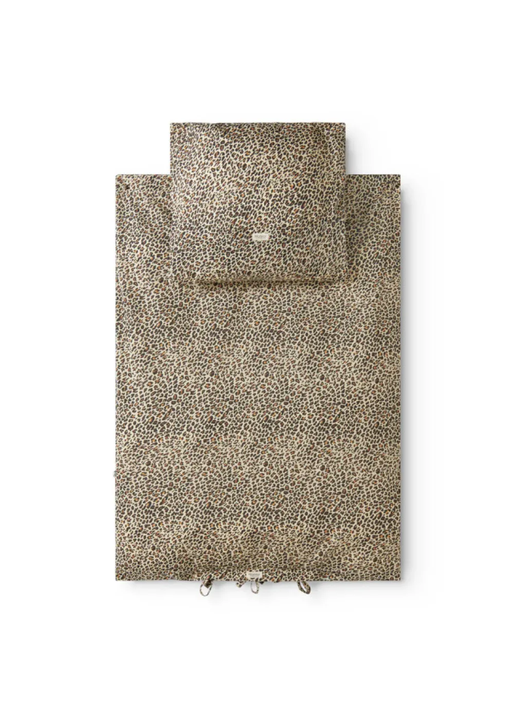 MarMar Copenhagen Junior Sengetøj Brown Leo 100 x 140 cm-Børn Sengetøj