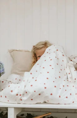 Vanilla COPENHAGEN Junior Sengetøj - Lady Lovebug-Børn Sengetøj
