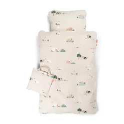 Done By Deer Junior Sengetøj, Tiny farm Sand-Børn Sengetøj