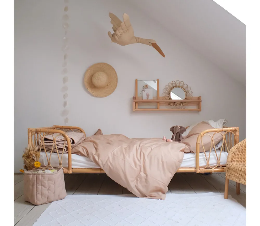 MarMar Copenhagen Junior Sengetøj Delicate Rose 100 x 140 cm-Børn Sengetøj