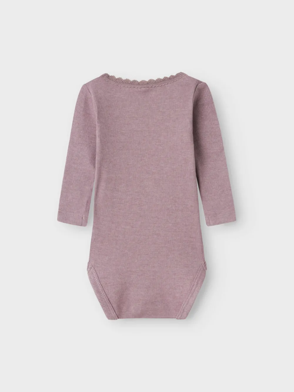 NAME IT Kab langærmet boby - Elderberry- Bodystocking Langærmet