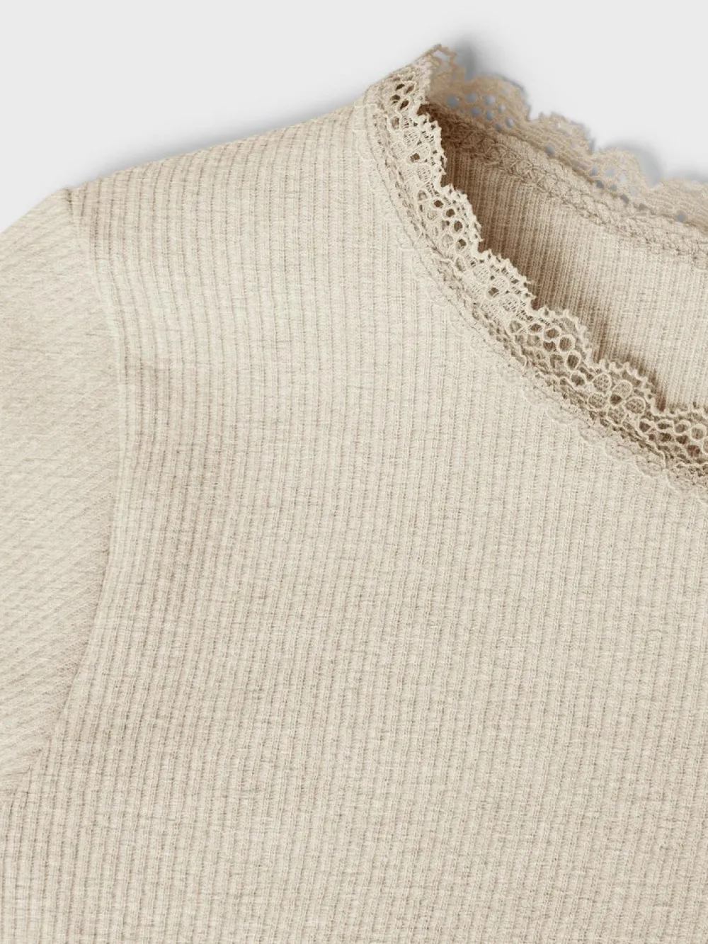 NAME IT Kab langærmet top - PEYOTE- Bluser