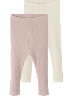 NAME IT Kab 2p legging - PEYOTE MEL- Leggings|Multipack