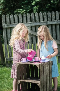 DanToy Kaffe/cupcake sæt i æske 20 dele- Køkkenleg