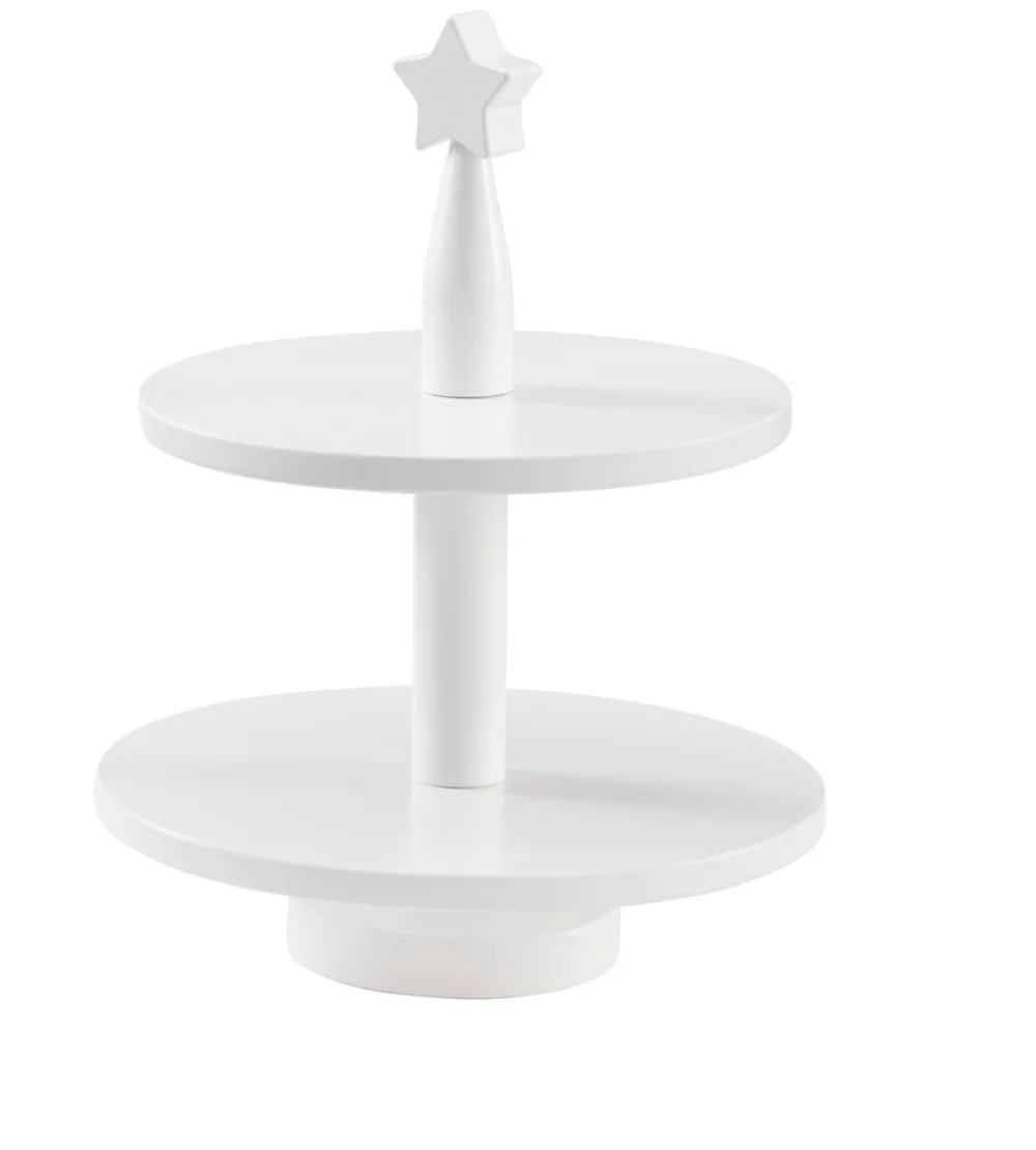 Kids Concept Kagefad i træ, hvid- Køkkenleg