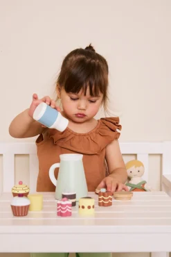 Kids Concept Kagefad i træ, hvid- Køkkenleg