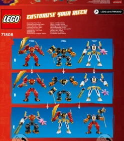 LEGO Ninjago Kais ild-elementrobot 71808 LEGO® NINJAGO®- Lego
