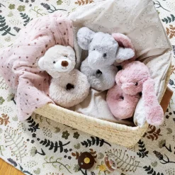 BeKids Kanin rangle - rosa- Rangler I Plys