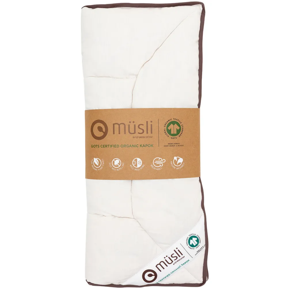 Müsli Kapok pude 45x40cm - Cream-Børn Puder