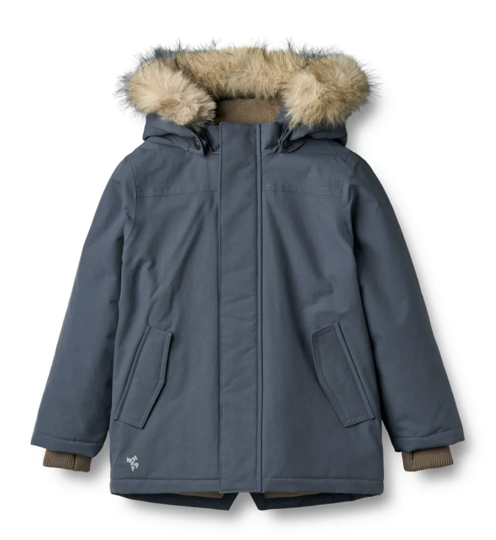 Wheat Kasper Jakke - Greyblue- Vinterjakker & Bukser