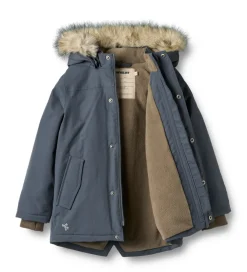 Wheat Kasper Jakke - Greyblue- Vinterjakker & Bukser