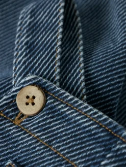 Lil' Atelier Keifer Denim Smækbukser - Denim Blue- Smækbukser & Buksedragter