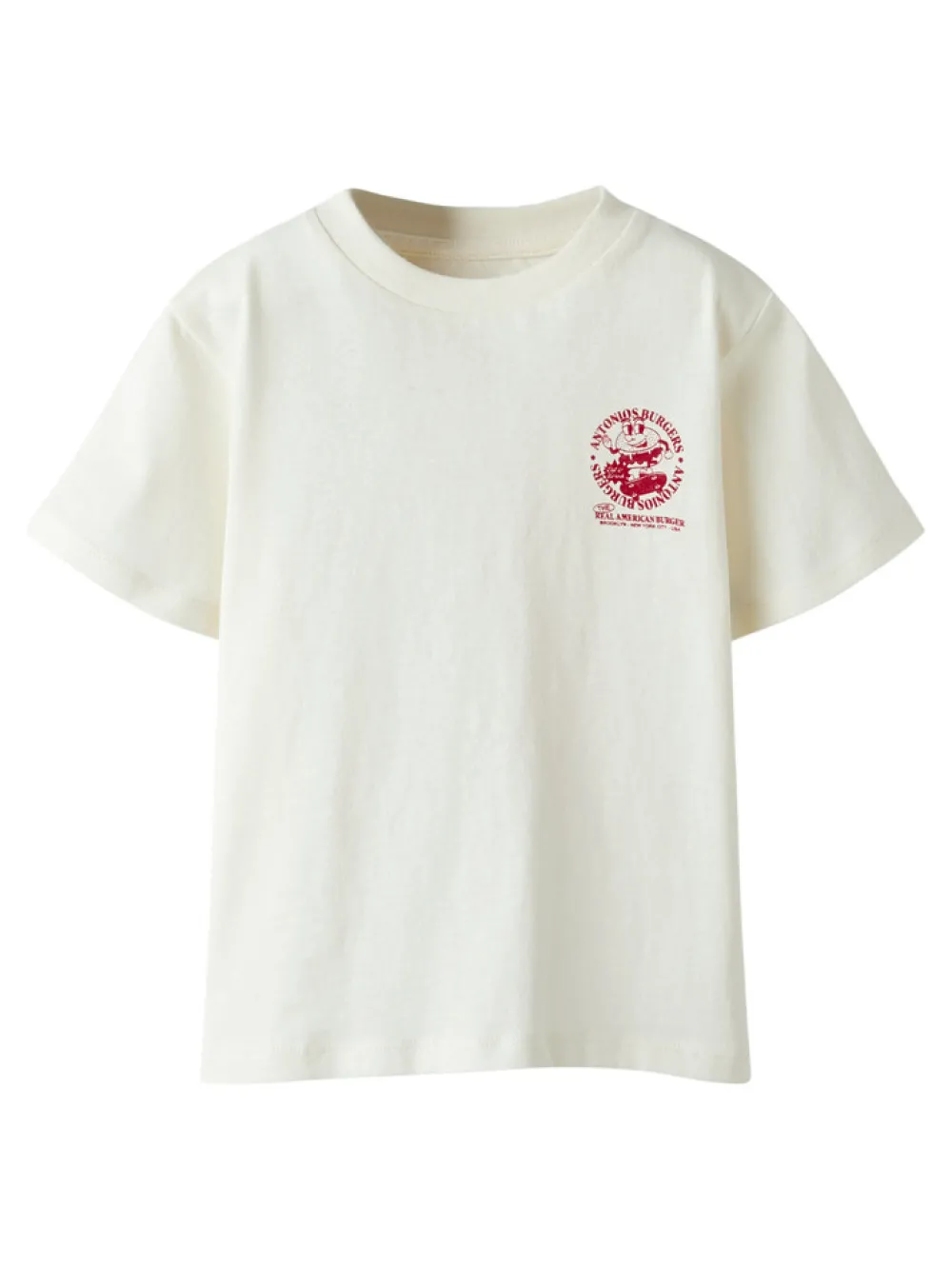 NAME IT Ken T-shirt - EGRET- Licens|T-Shirts & Toppe