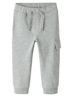 NAME IT Kent Sweatpants - Grey Melange- Bukser