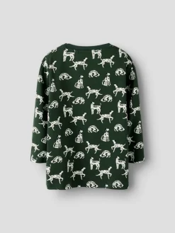 NAME IT Kian Bluse - Deep Forest- Bluser