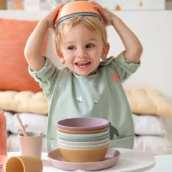 Done By Deer Kiddish skål raffi blå- Service