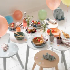 Done By Deer Kiddish skål raffi blå- Service