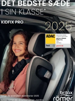 Britax Römer Kidfix Pro Style - Dusty Rose- Autostole 100-150 Cm (4-12 År)